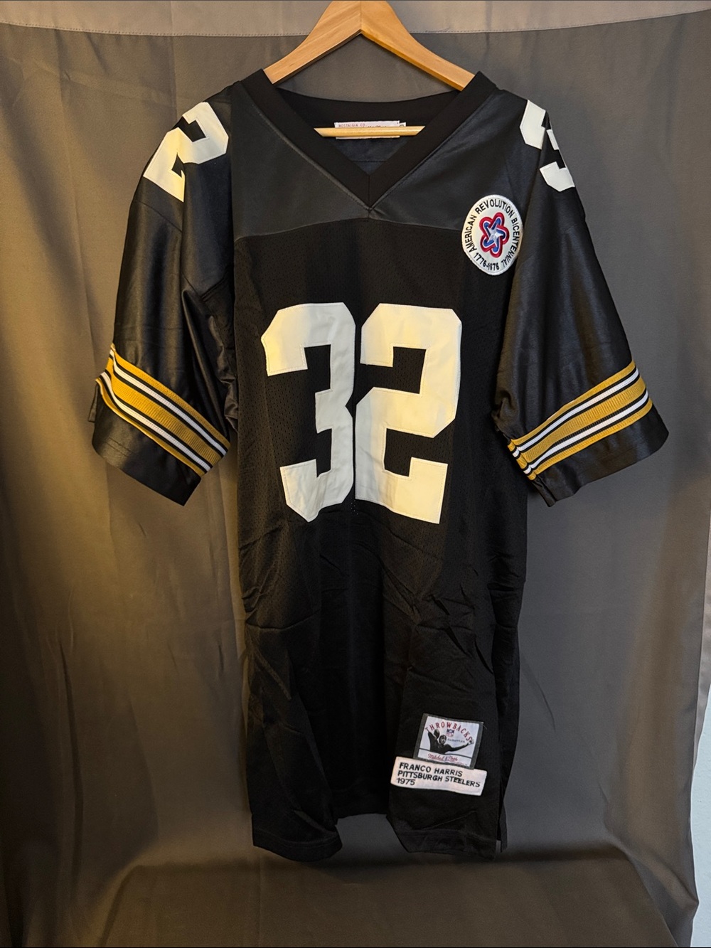Mitchell and Ness Throwback Pittsburgh Steelers Franco Harris Jersey
